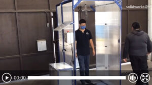 Read more about the article 疫情期间微量润滑系统对员工进行消毒
